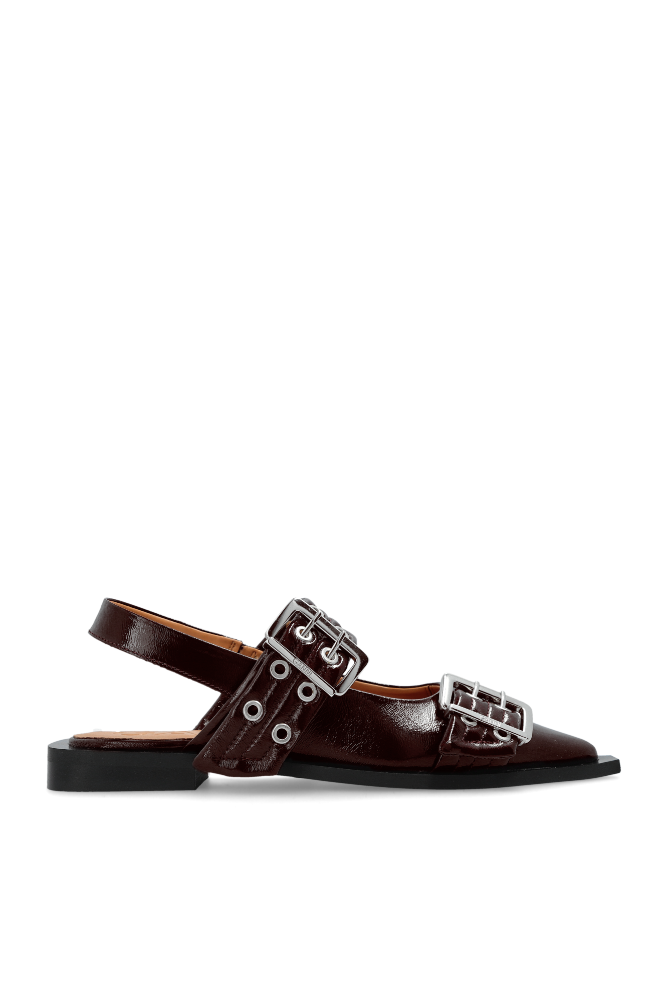【関税＆送料込み】Ganni Pointed Shoe Sneakers with logo Ganni - SchaferandweinerShops Switzerland